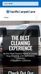 Mobile Screenshot of pacificcarpetcare.com